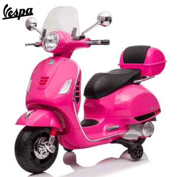 Elektrischer Kinderroller Vespa GT: Rosa Abenteuer auf Rädern