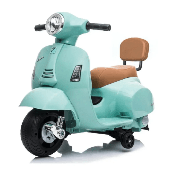 Kinder Elektro Roller Vespa GTS Mini 6V - Blau