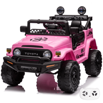 Toyota Elektro-Kinderfahrzeug FJ Cruiser 12 Volt - Rosa