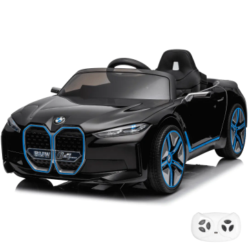 BMW i4 Kinder Elektro Auto 12V - Schwarz