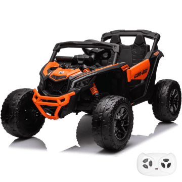 Kinder Elektro Auto Can-Am Maverick R 4x4 12V - Orange