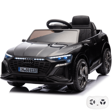 Audi SQ8 e-Tron Kinder Elektroauto 12V - Schwarz