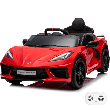 Corvette C8 Kinder Elektroauto 12V - Rot