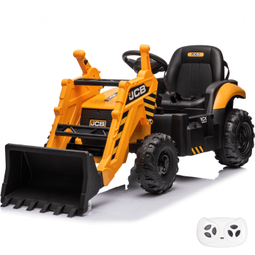 JCB Kipper für Kinder 12V - Gelb