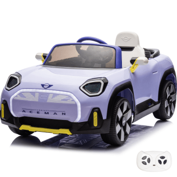 Mini Aceman Kinder Elektroauto 12V - Lila