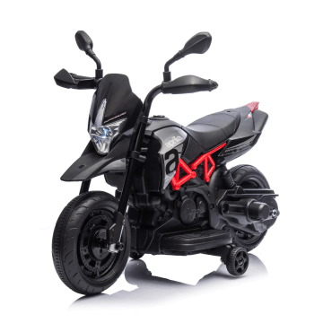 Aprilia Dorsoduro 900 Mini Kindermotorrad 6V - Grau