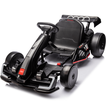 Audi Elektro-GoKart für Kinder 24V - Schwarz